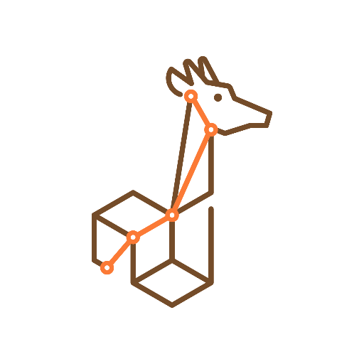 Giraffe Chain Logo